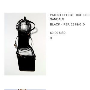 Zara sandles